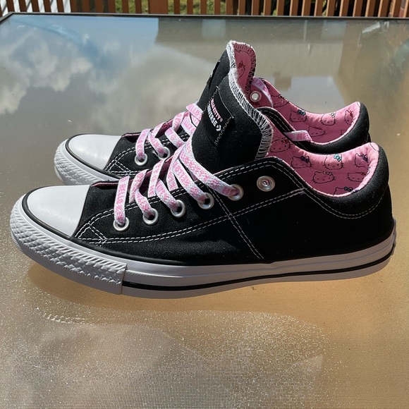 Converse Hello Kitty Chuck Taylor All Star Madison 564630C Black.New! Women’s 9. - Picture 5 of 12